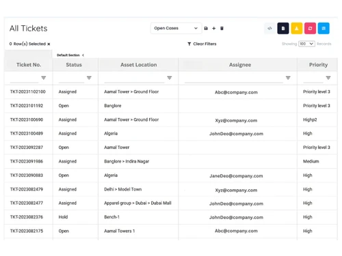 asset infinity tickets