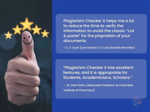 Plagiarism checker x