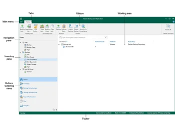 Veeam Backup & Replication home