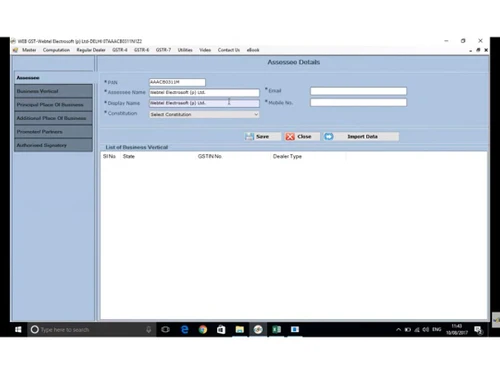 webtel webgst dashboard