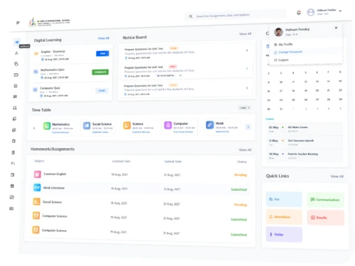 School Manager-Dashboard