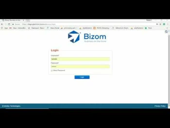 bizom-username