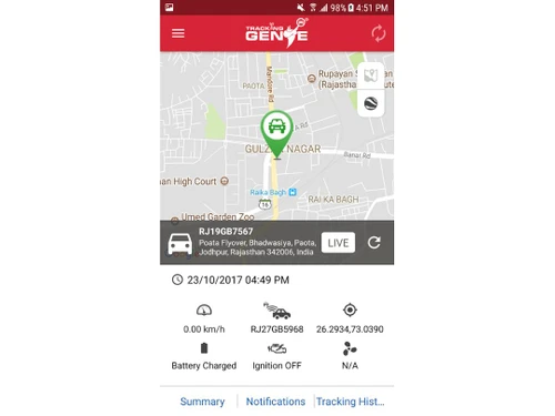 TrackingGenie tracking
