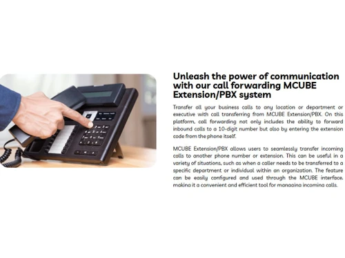 Mcube PBX System