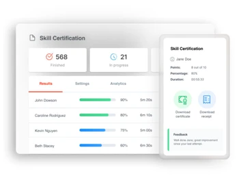 Classmarker-Skill Certification
