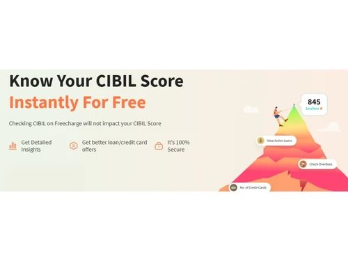 Freecharge CIBIL Score