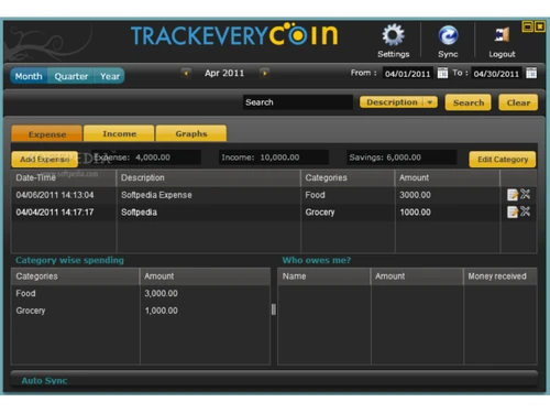 Track Every Coin-Expense