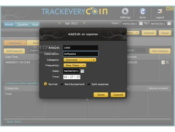 Track Every Coin-Expense Purchase