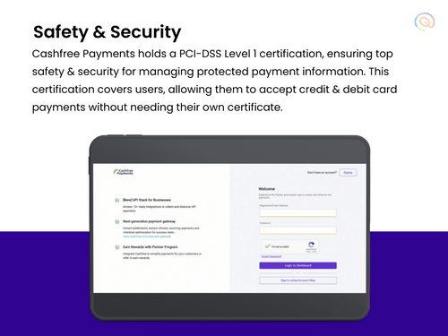 Cashfree security