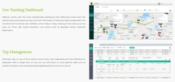 safetrax vehicle tracking system dashboard