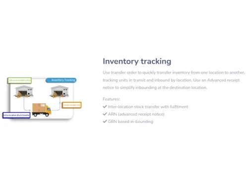 EasyOMS Inventory tracking