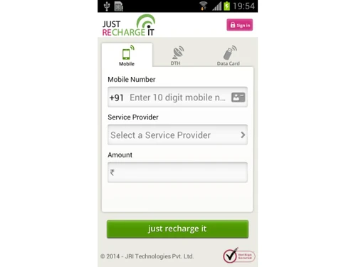 Justrechargeit-Recharge