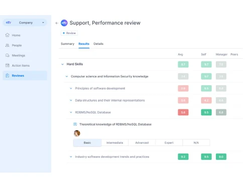 Effy AI Review Result