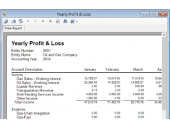 Sogas Accounting Software Profit and Loss