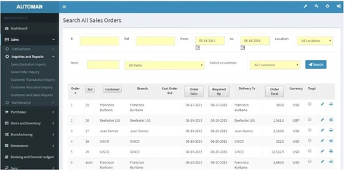 Coderobotics Automan ERP