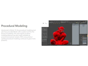 Modo-Procedural Modeling