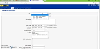 TcExam test management
