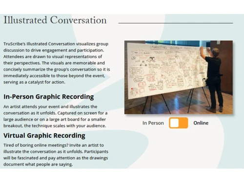 Truscribe-Illustrated Conversation