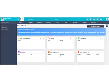 Vidyalaya School ERP Dashboard