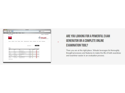 Virtualx-Examination tool