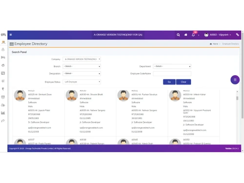 Ultimatix HRMS Employee Directory