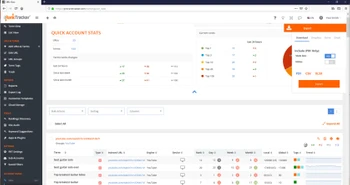 Pro Rank Tracker features