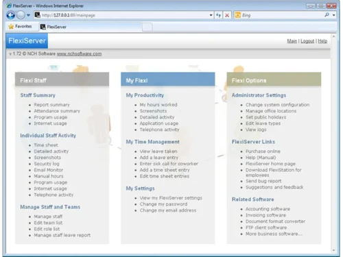 flexiserver-dashboard