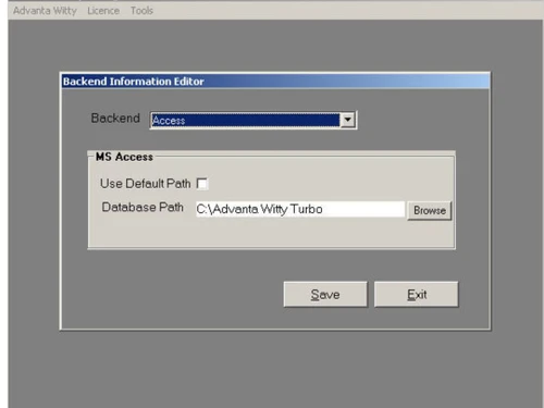 advanta witty turbo editor