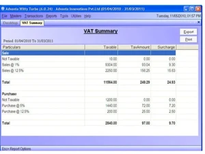 advanta witty turbo summary