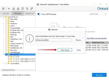 Ontrack Easyrecovery Tree View