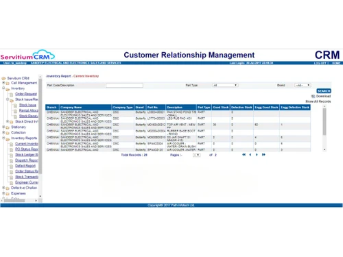 servitium crm-reports