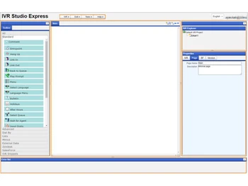 ivr studio dashboard