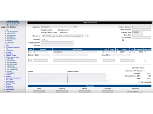 ledger SMB