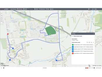 Wialon-route optimization