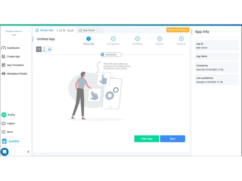 Clappia-Designing Application