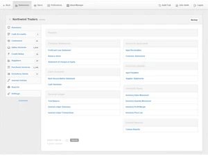 manager accounting reports