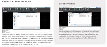 Actcad extract block attributes