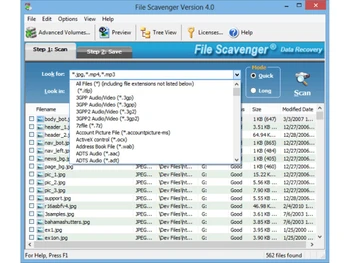 file scavanger-modes