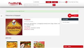 Coderobotics Food Booking Script