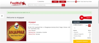 Coderobotics Food Booking Script