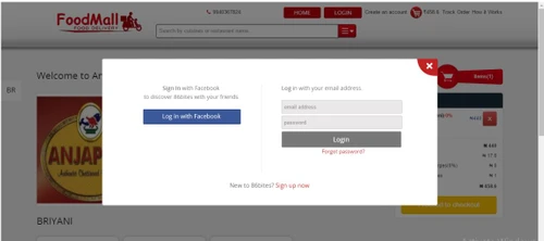 Coderobotics Food Booking Script