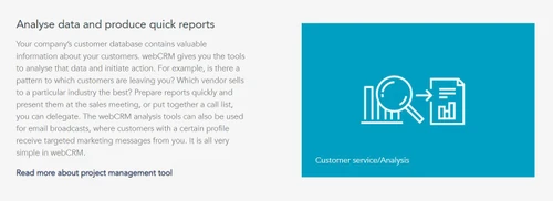 webcrm project management