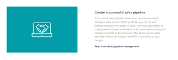 webcrm sales pipeline