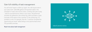 webcrm task management