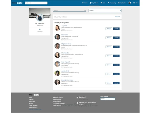 LinkedIn Clone — ProsNexus