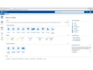 infoplus warehouse management software dashboard