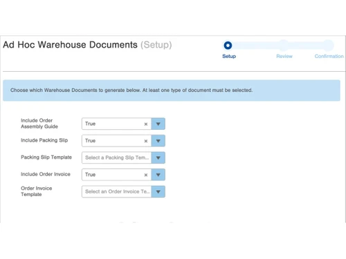 infoplus warehouse management software documents