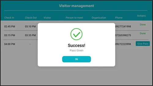 pickcel visit as closed