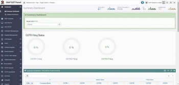 WEP GST dashboard