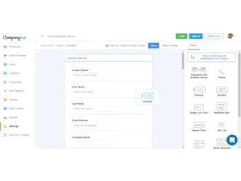 companyhub crm-setting
